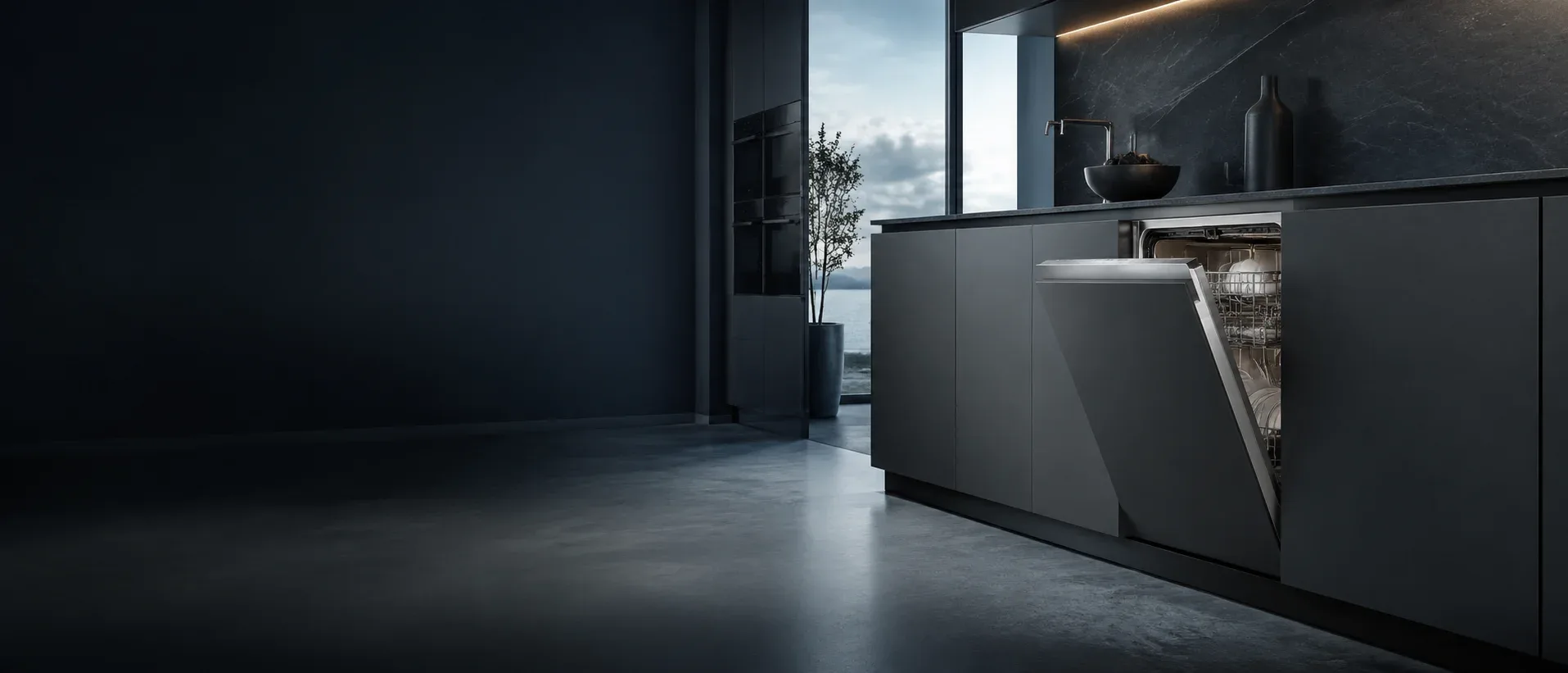 LG appliance repair technician in a Waterloo home